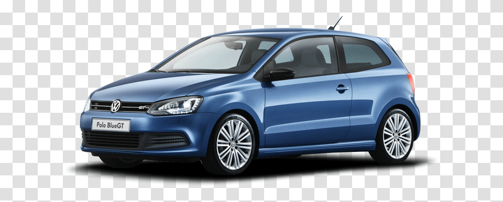 Volkswagen Car Background Vw Polo Blue Gt, Sedan, Vehicle, Transportation, Tire Transparent Png