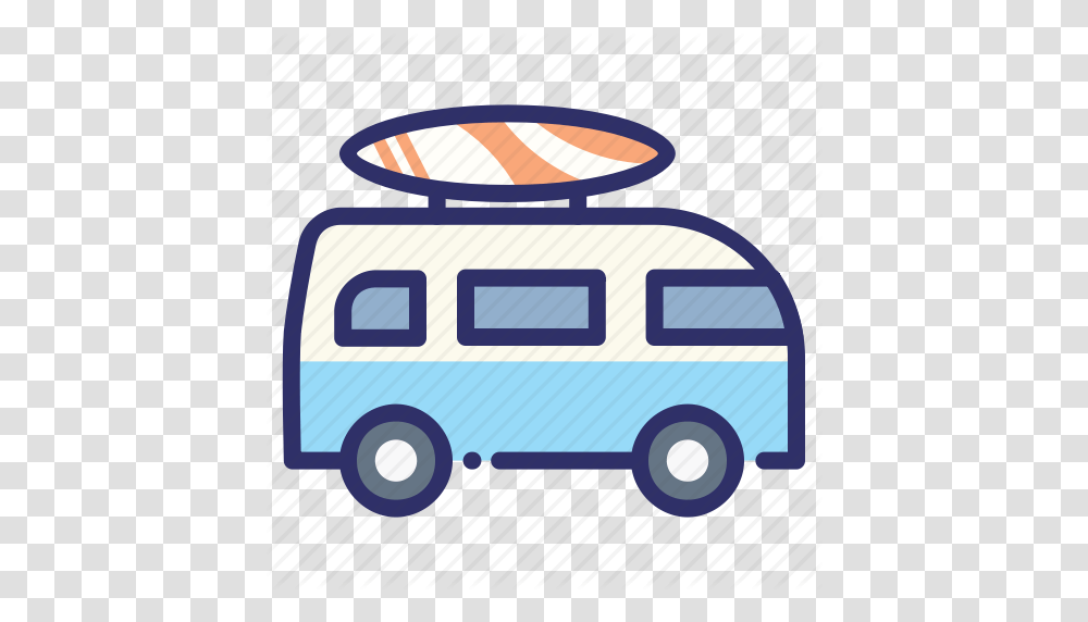 Volkswagen Clipart Surf Van, Vehicle, Transportation, Caravan, Bus Transparent Png