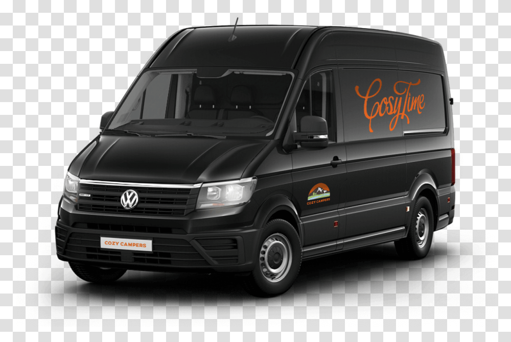 Volkswagen Crafter, Van, Vehicle, Transportation, Minibus Transparent Png