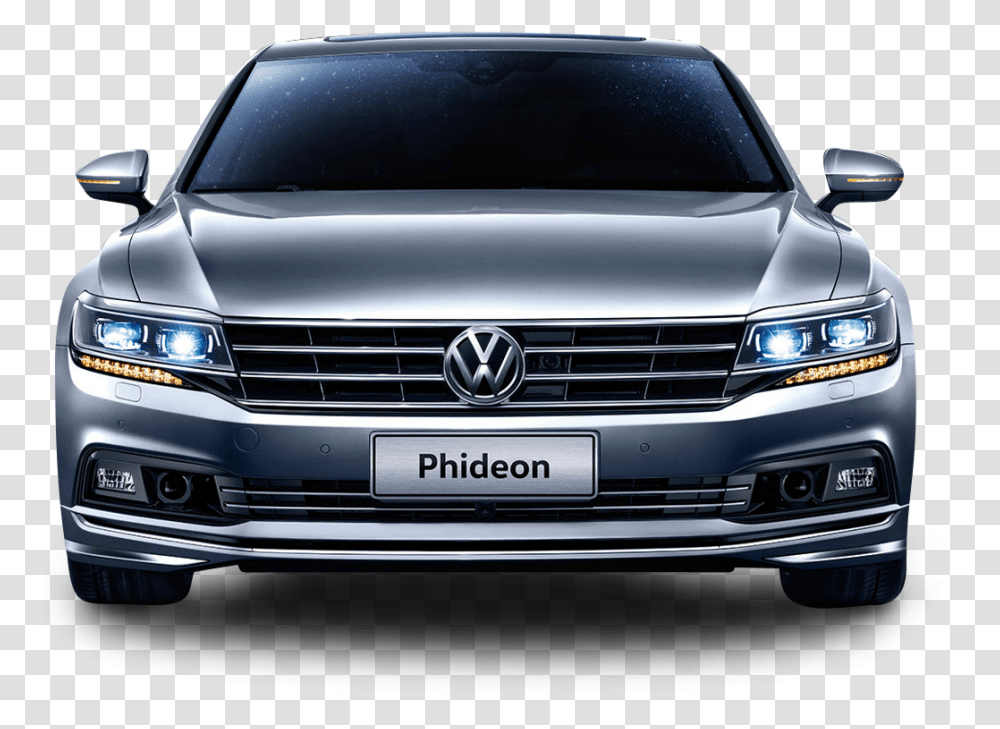 Volkswagen Phideon Front View Car Car Photo Editing Picsart Background, Vehicle, Transportation, Windshield, Light Transparent Png