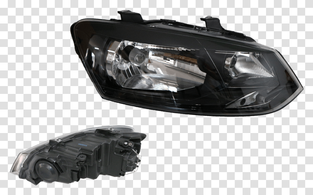Volkswagen Polo 6r Headlight Right Hand Automotive Parking Light, Car, Vehicle, Transportation, Automobile Transparent Png