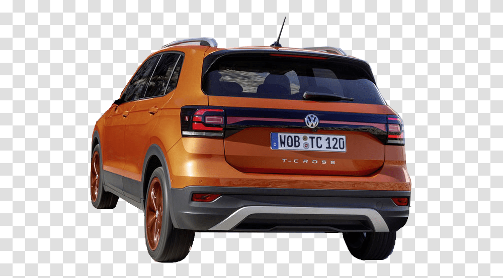 Volkswagen T Sport Suv Back T Ctoss Vw, License Plate, Vehicle, Transportation, Car Transparent Png