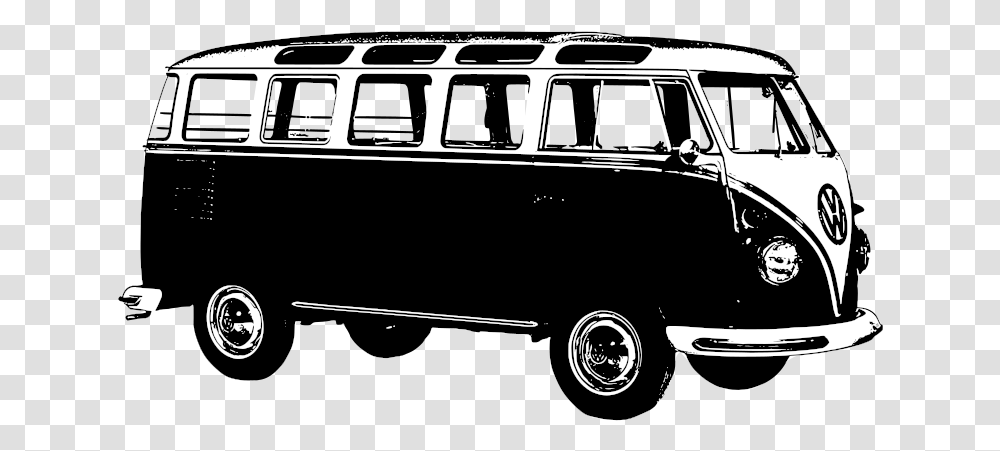 Volkswagen T1 Clipart, Van, Vehicle, Transportation, Car Transparent Png