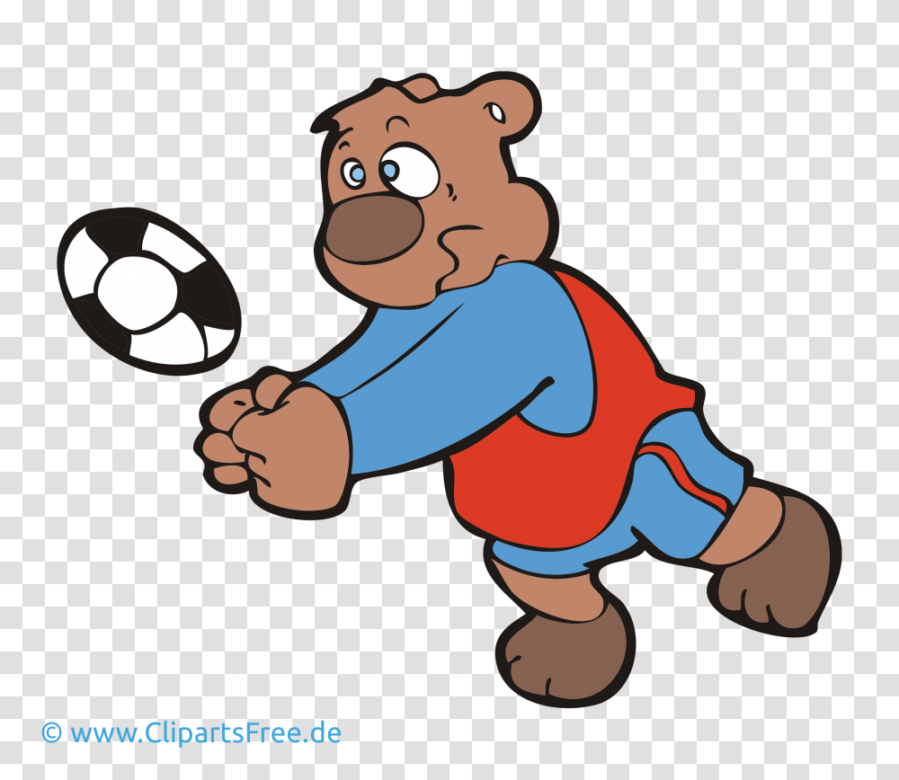 Volleyball Clipart Bild Cartoon Grafik Illustration, Kicking, Sphere, Kneeling, Sport Transparent Png