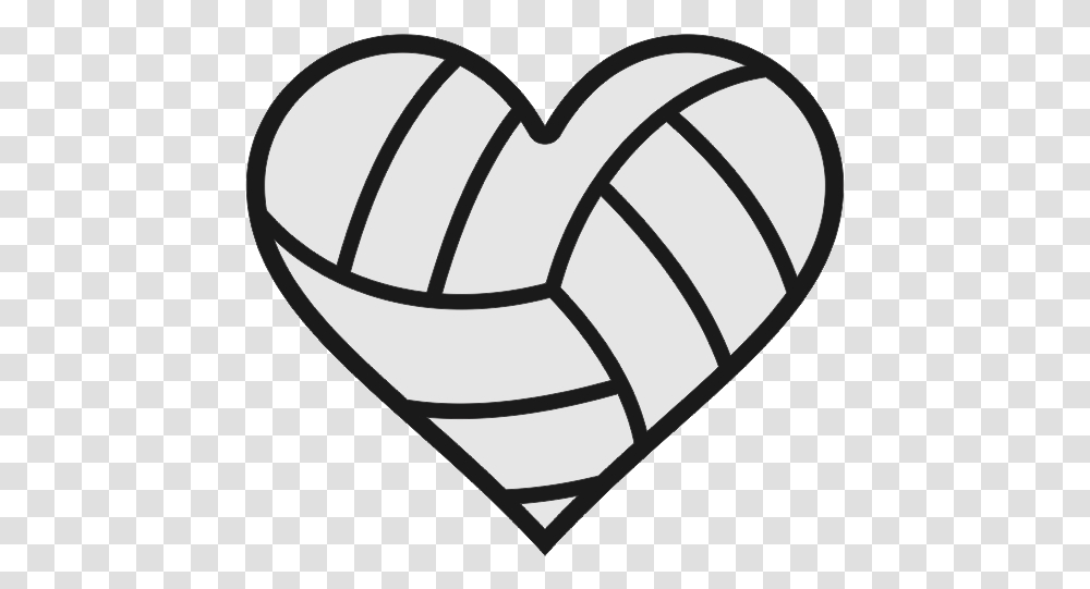 Volleyball In A Heart, Sport, Sports, Pillow, Team Sport Transparent Png