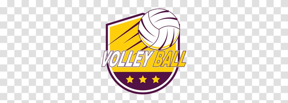 Volleyball Logo Vector, Label, Trademark Transparent Png