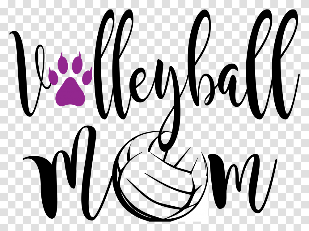 Volleyball Mom Clipart Download, Logo, Trademark Transparent Png