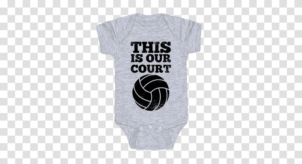 Volleyball Net Baby Onesies Activate Apparel, T-Shirt, Hand Transparent Png