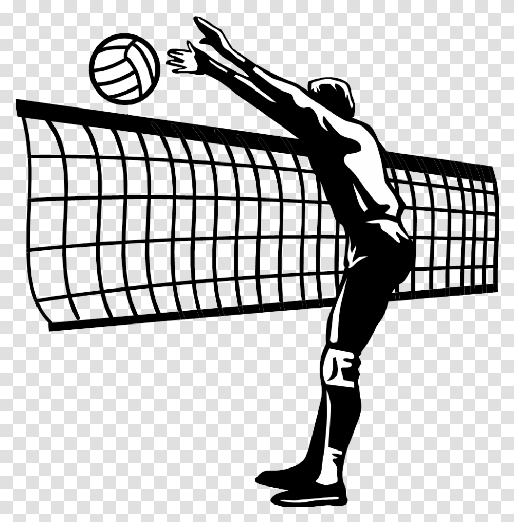 Volleyball Net Hd Pluspng Volleyball Spike, Person, Human, People, Team Sport Transparent Png