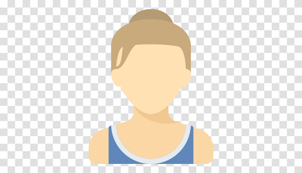 Volleyball Player Icon, Person, Undershirt, Face Transparent Png