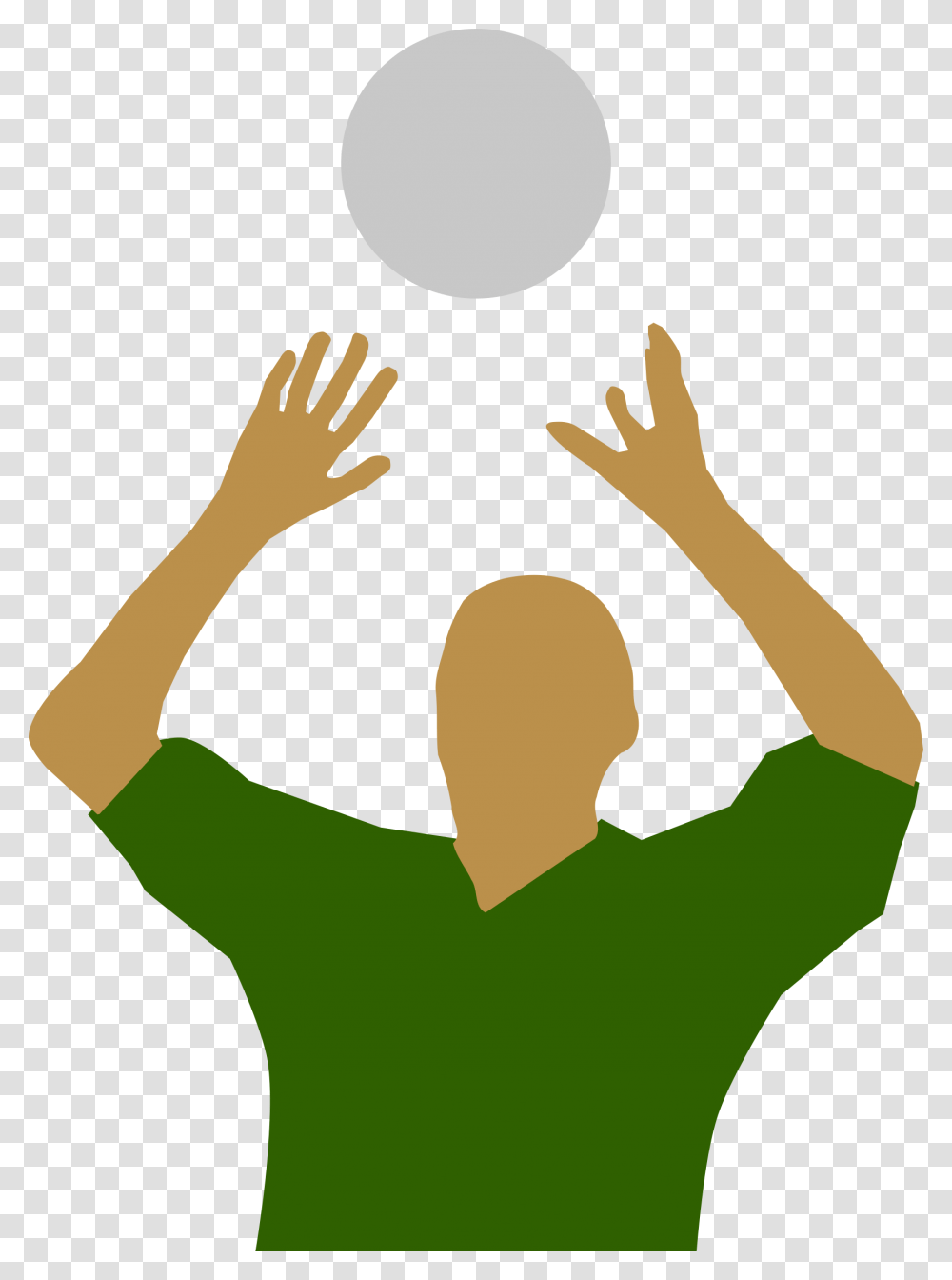 Volleyball Player Silhouette Clip Arts Volleyball Set Clipart, Hand, Face, Arm, Finger Transparent Png