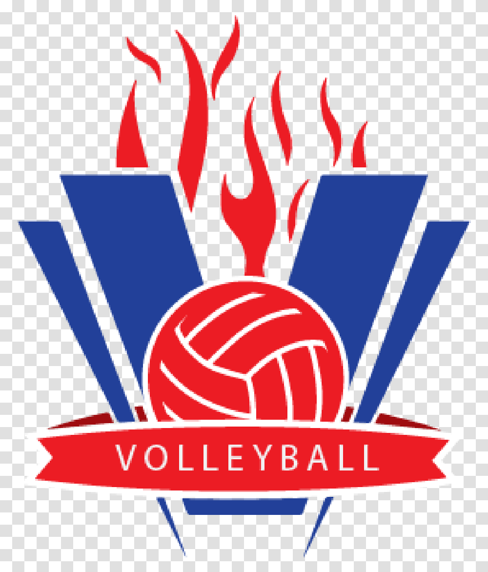 Volleyball Simple Logo Design Volleyball, Clothing, Apparel, Hat, Symbol Transparent Png