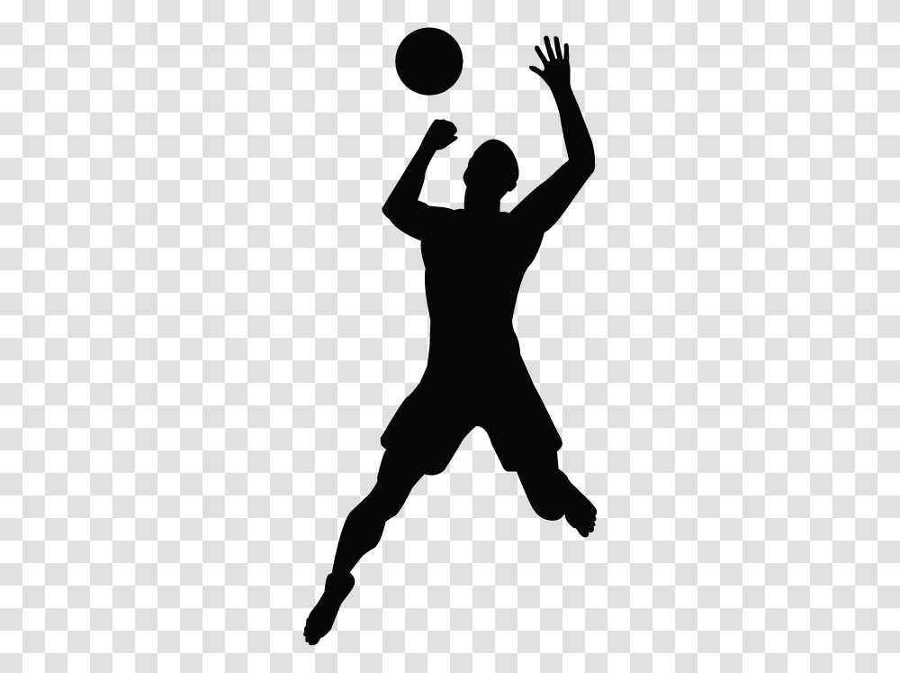 Volleyball Spike Images, Silhouette, Person, Dance Pose, Leisure Activities Transparent Png