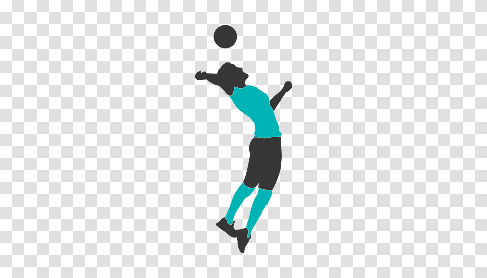 Volleyball, Sport, Person, Silhouette Transparent Png