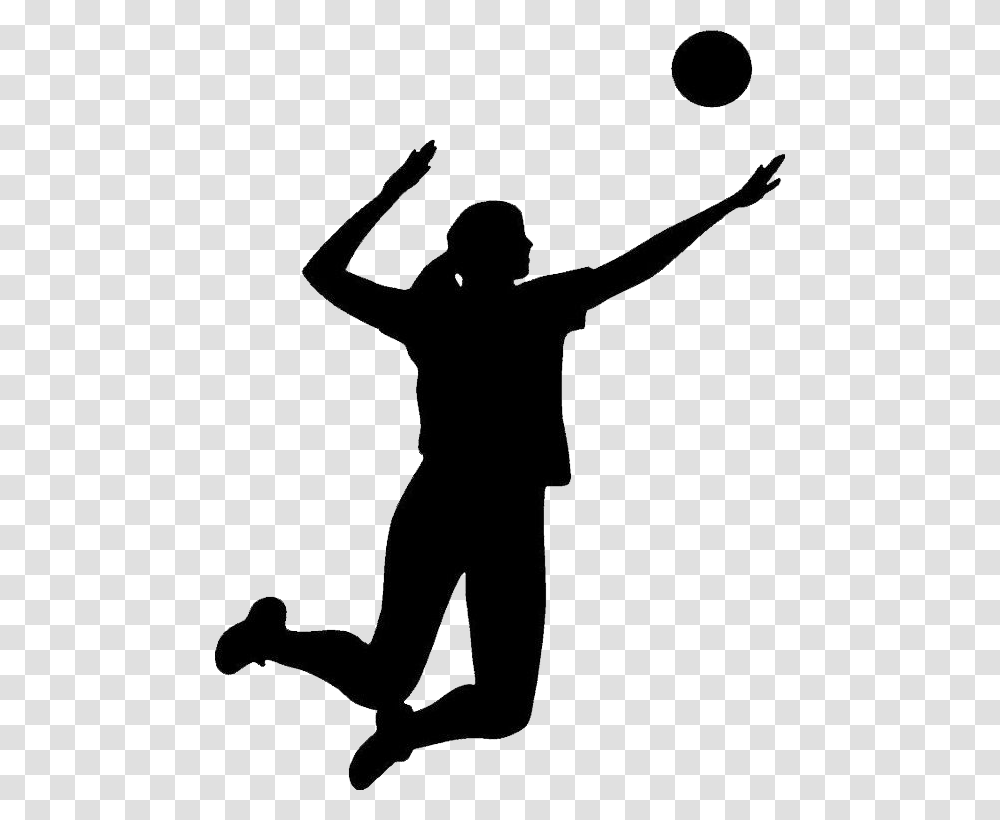 Volleyball, Sport, Silhouette, Person, Human Transparent Png