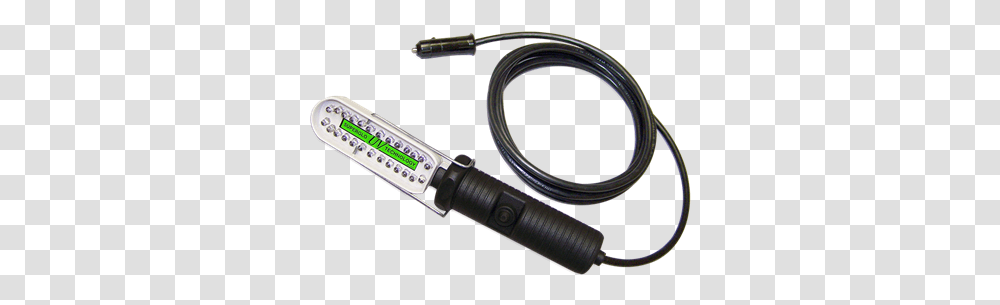 Volt Leak Detection Light 12 Volt Cigarette Plug Light, Lamp, Cable, Flashlight Transparent Png