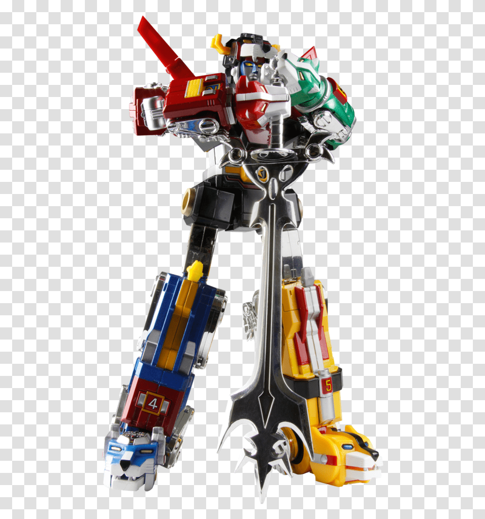 Voltron 30th Anniversary Collector's Set, Toy, Robot, Machine, Motor Transparent Png