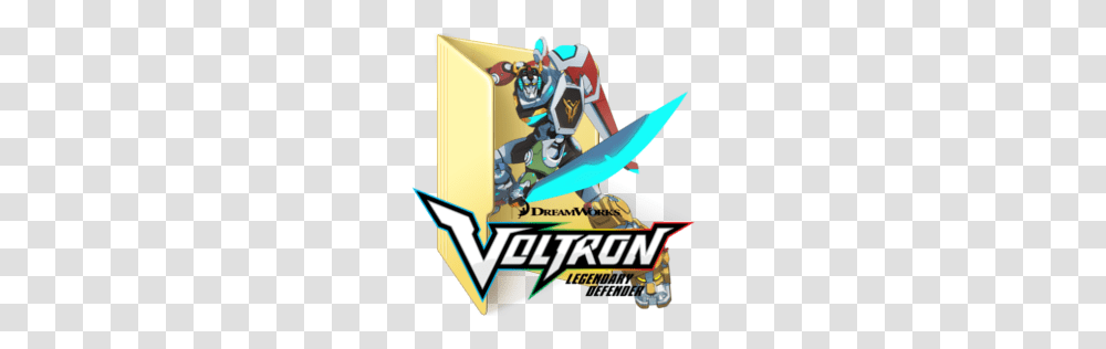 Voltron Legendary Defender Folder Icon, Person, Human, Flyer, Poster Transparent Png