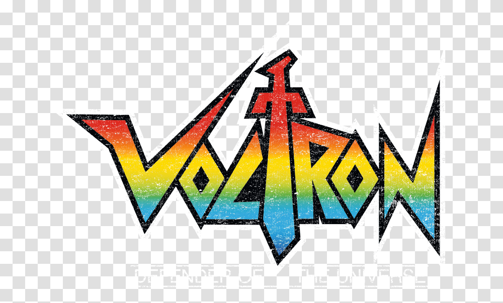 Voltron Logo Men's Tall Fit T Shirt Classic Voltron, Symbol, Text, Label, Graphics Transparent Png