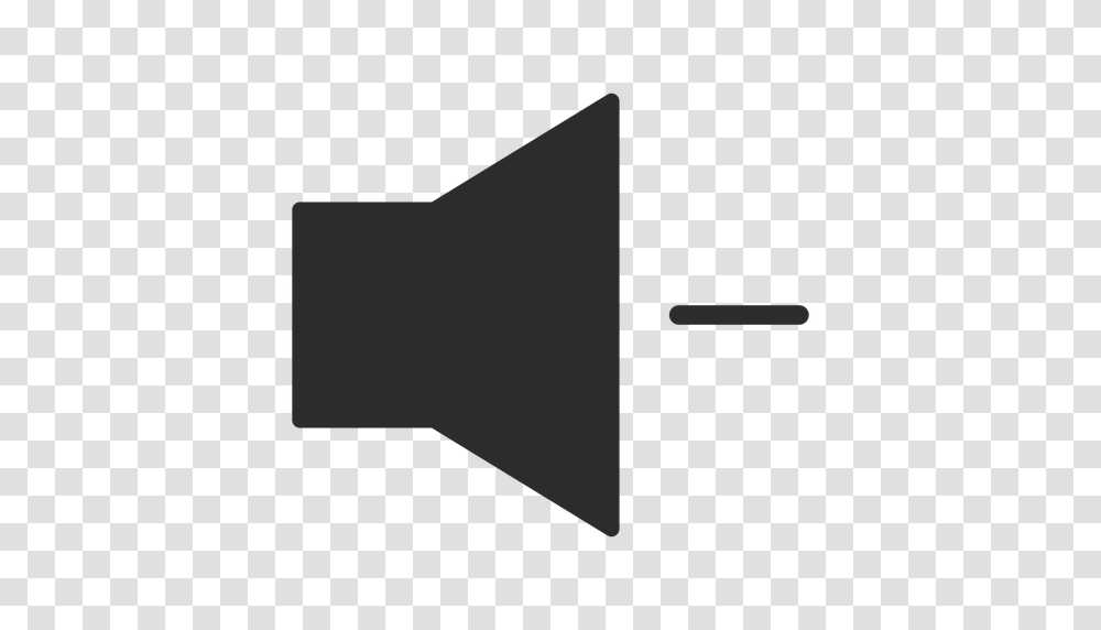 Volume Down Flat Icon, Tie, Accessories, Accessory, Axe Transparent Png