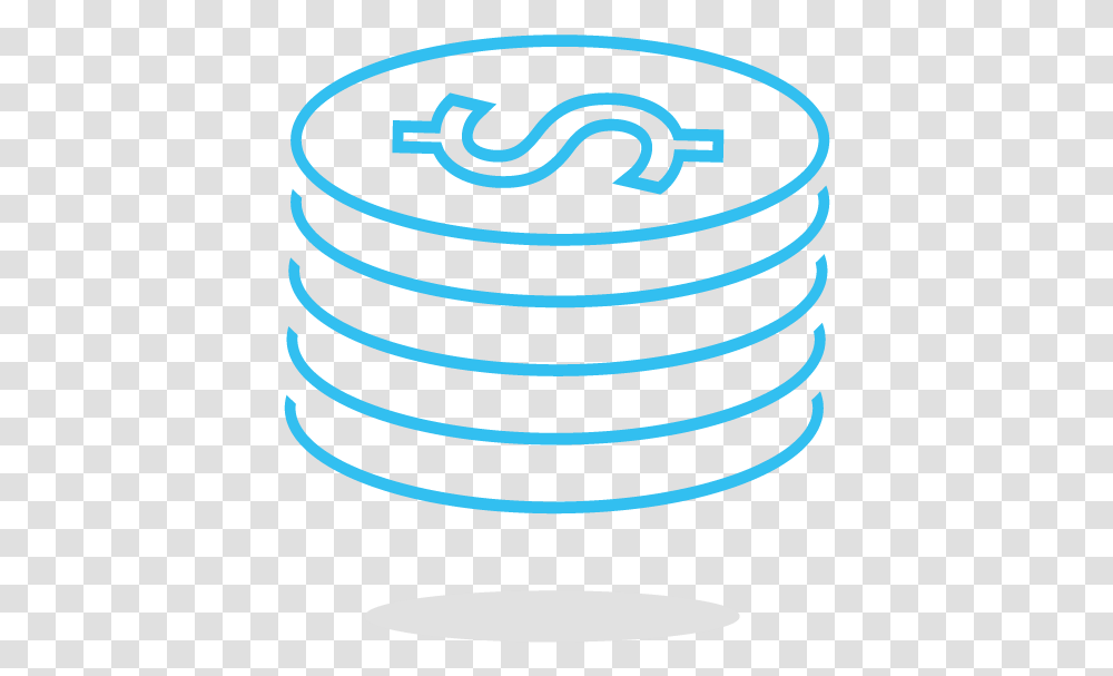 Volume Icon Kinettix Blue Resize Circle, Spiral, Coil, Birthday Cake, Dessert Transparent Png