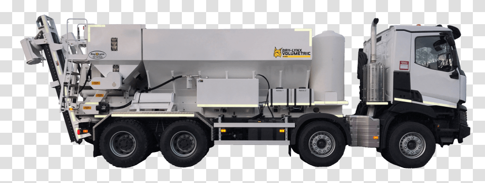Volumetric Concrete Mixer, Truck, Vehicle, Transportation, Tow Truck Transparent Png
