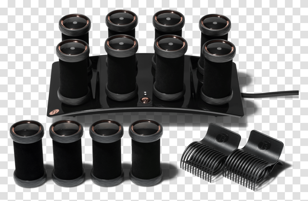 Volumizing Hot Rollers Luxe T3 Volumizing Hot Rollers Luxe, Electronics, Camera Lens, Chess, Game Transparent Png
