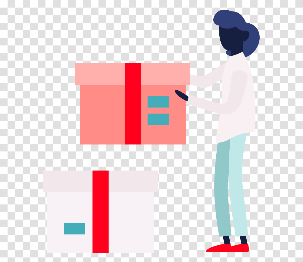 Volunteer Center Of Lubbock Standing, Person, Text, Box, Carton Transparent Png