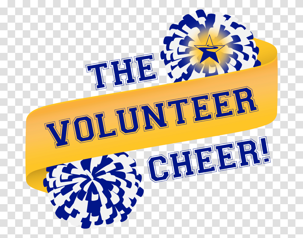 Volunteer Cheer Floral Design, Logo, Trademark Transparent Png