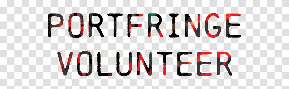 Volunteer Portfringe, Alphabet, Word, Handwriting Transparent Png