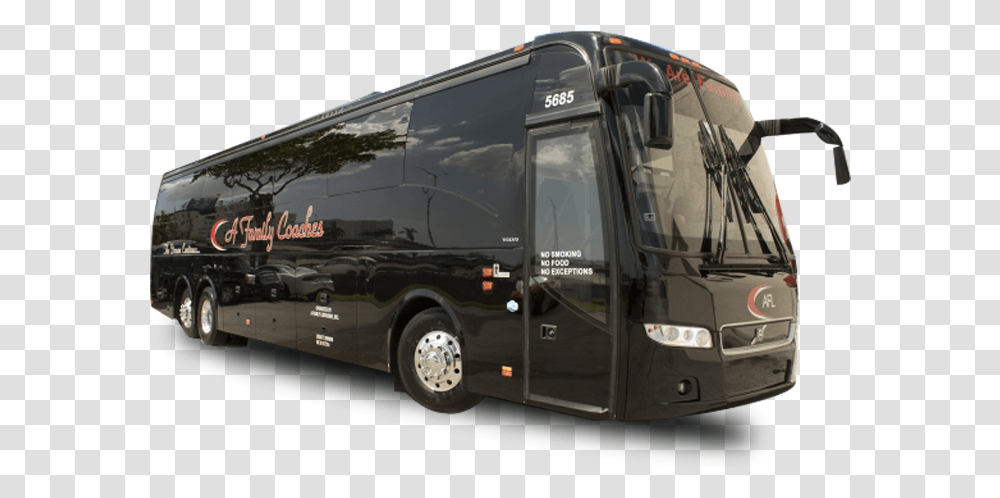 Volvo 9700 Black Beauty Volvo Bus Black, Vehicle, Transportation, Tour Bus, Truck Transparent Png