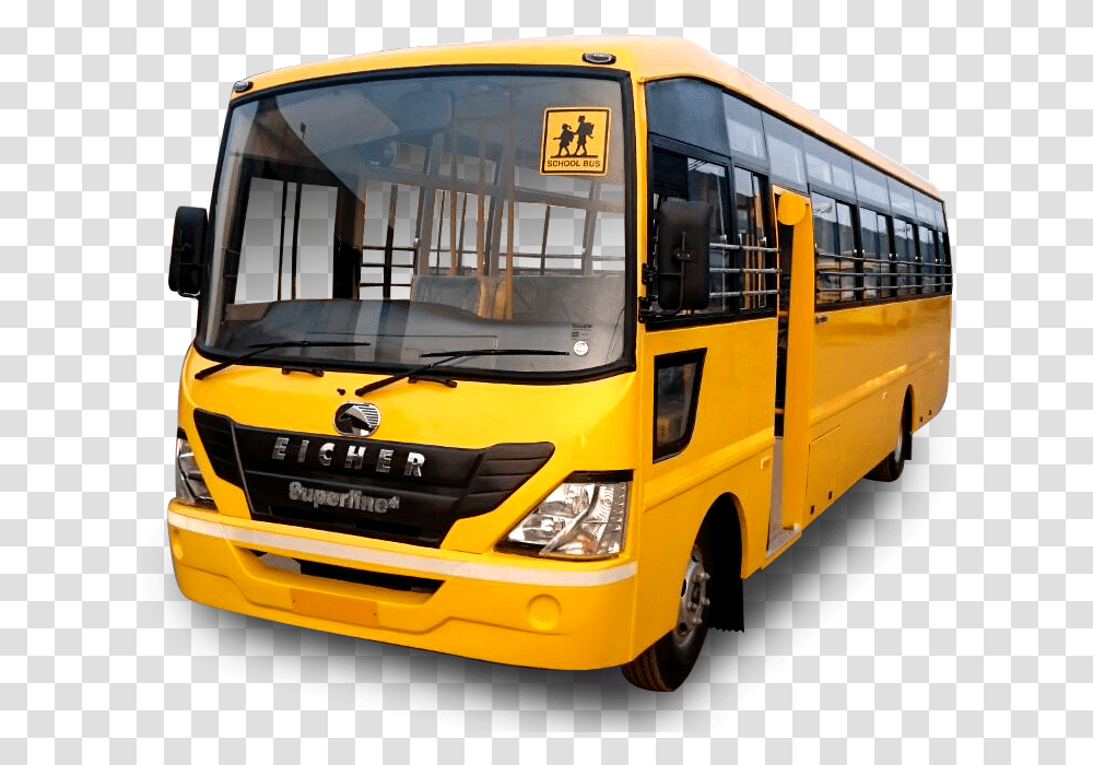 Volvo Bus, Vehicle, Transportation, School Bus, Van Transparent Png