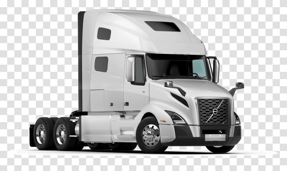Volvo Truck Volvo White Truck 2019, Vehicle, Transportation, Trailer Truck, Machine Transparent Png