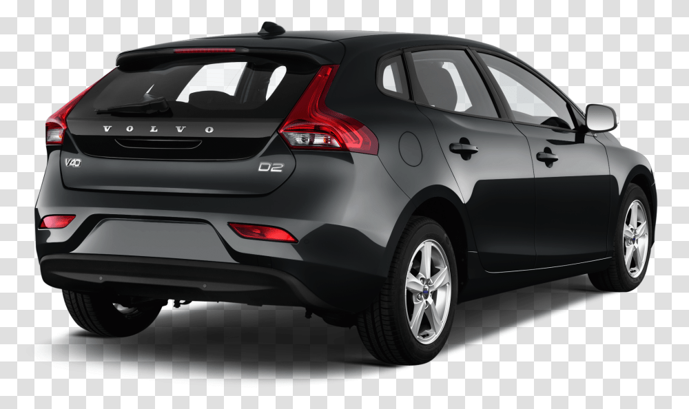Volvo V40 Company Car Rear View Car Rear View, Tire, Vehicle, Transportation, Automobile Transparent Png