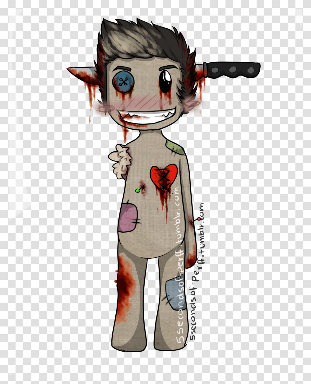 Voodoo Doll 5sos Art, Person, Human, Toy, Scarecrow Transparent Png