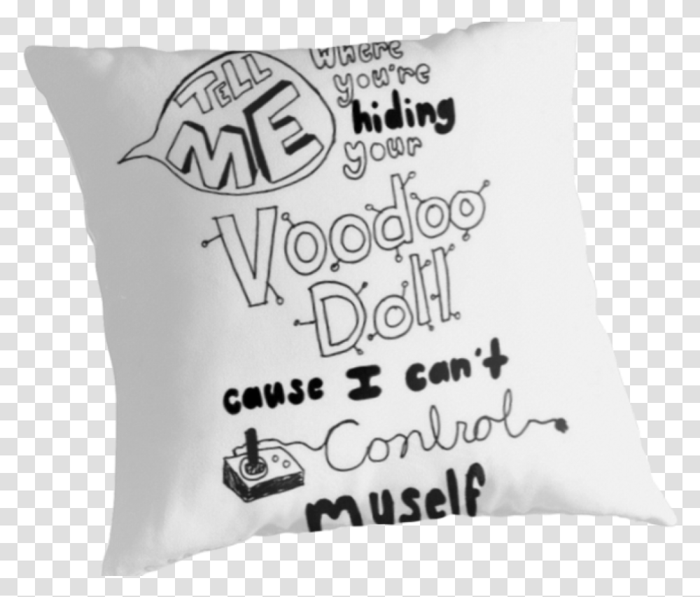 Voodoo Doll Drawing Cushion, Pillow, Poster, Advertisement Transparent Png