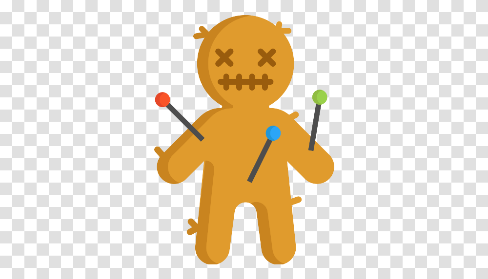 Voodoo Doll Vector Svg Icon Happy, Cookie, Food, Biscuit, Gingerbread Transparent Png