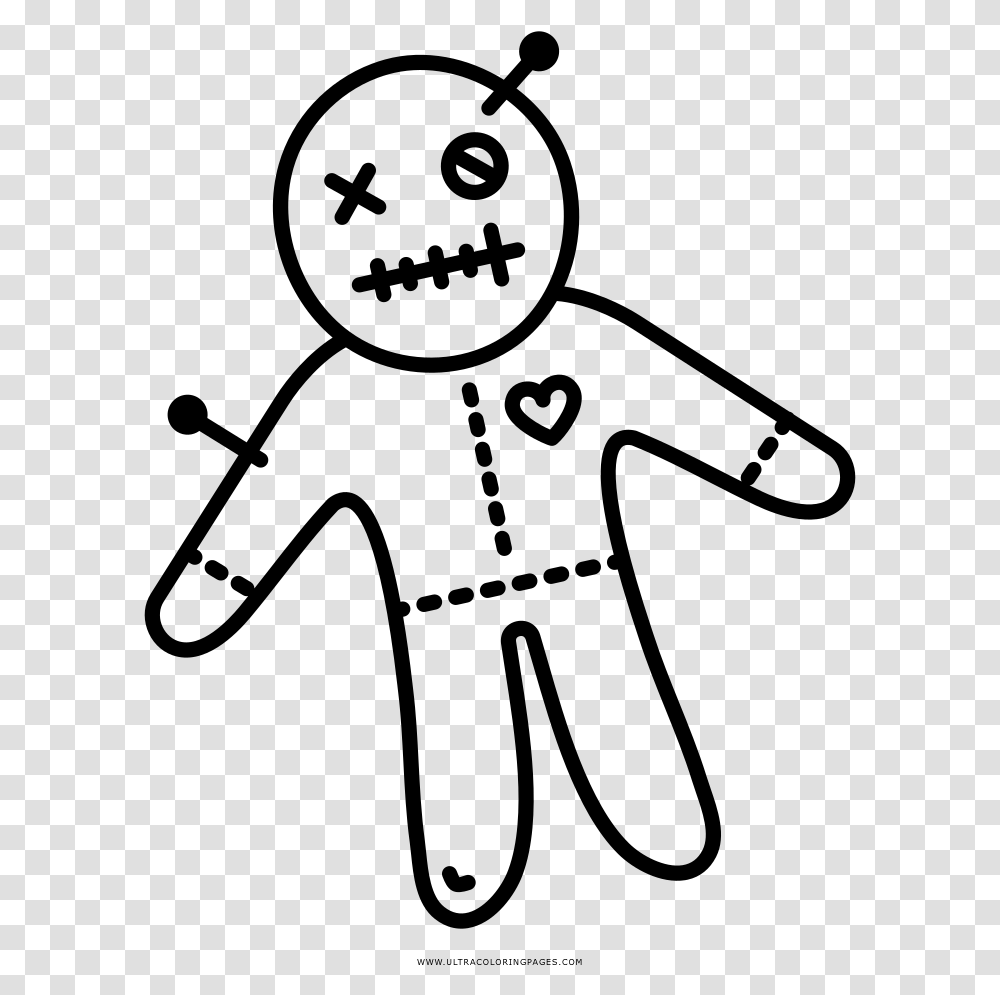 Voodoo Doll Voodoo Dolls Drawing, Gray, World Of Warcraft Transparent Png