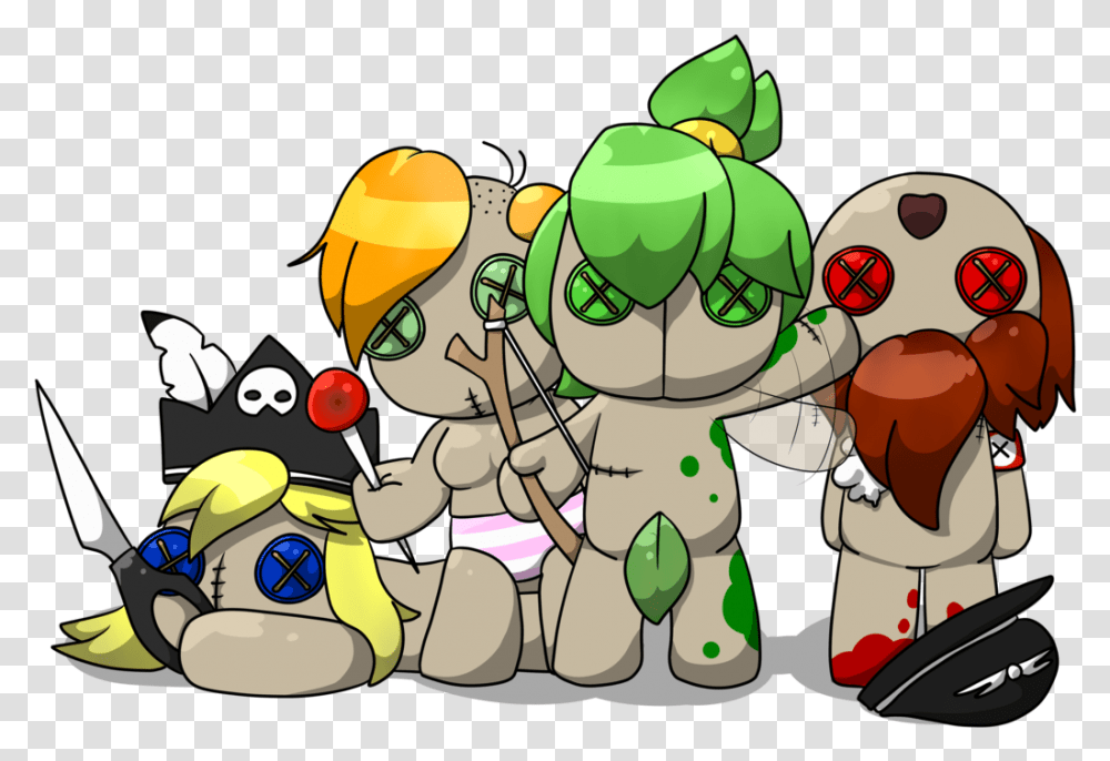 Voodoo Dolls By Lost Pyromaniac Da4ns8x Epic Battle Fantasy Naked, Helmet, Apparel Transparent Png