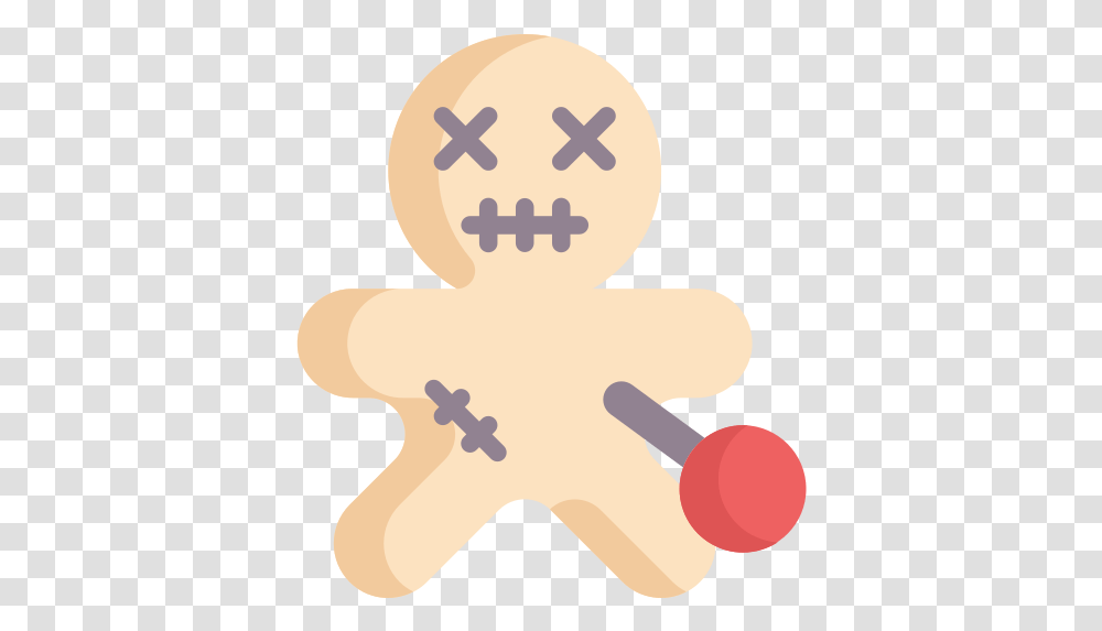 Voodoo Halloween Free Icon Of Dot, Cookie, Food, Biscuit, Gingerbread Transparent Png