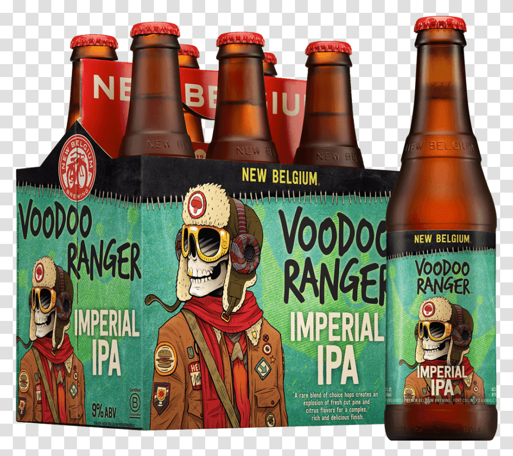 Voodoo Ranger Imperial Ipa, Beer, Alcohol, Beverage, Drink Transparent Png