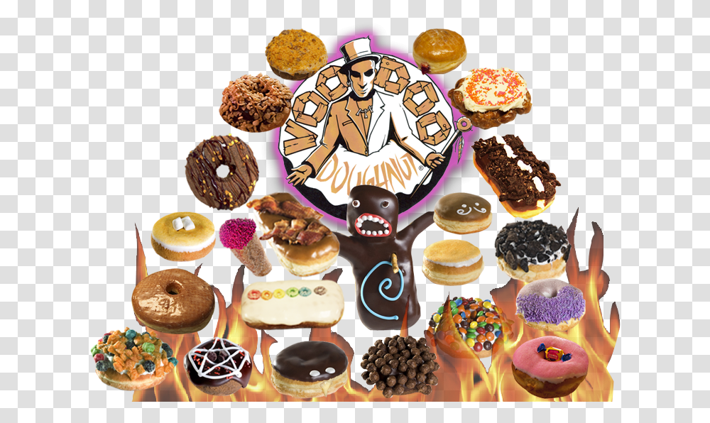 Voodoo Voodoo Donuts, Sweets, Food, Dessert, Bakery Transparent Png