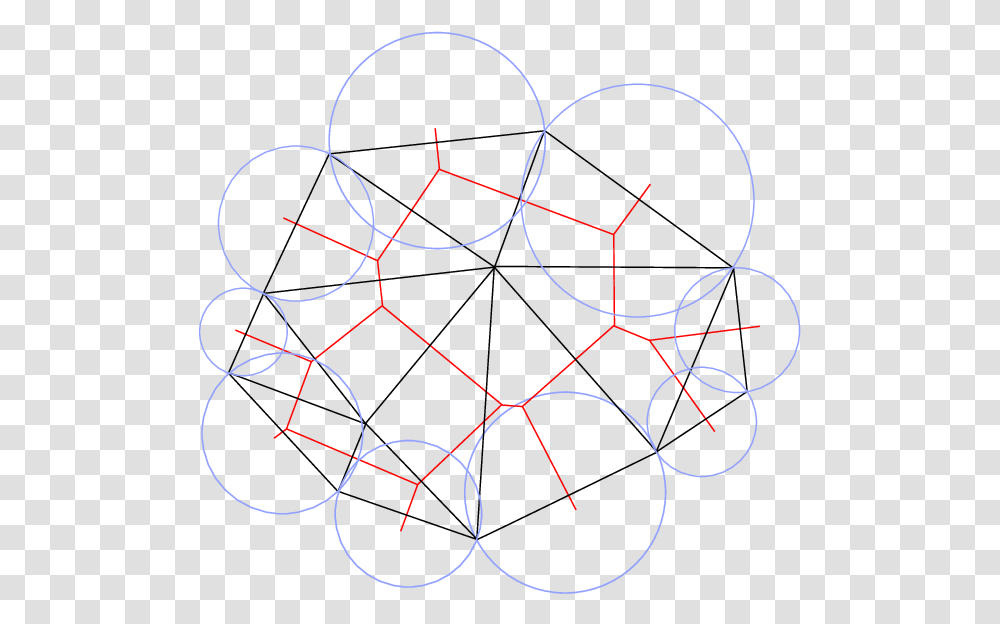 Voronoi Diagram For Circles, Pattern, Ornament, Fractal Transparent Png