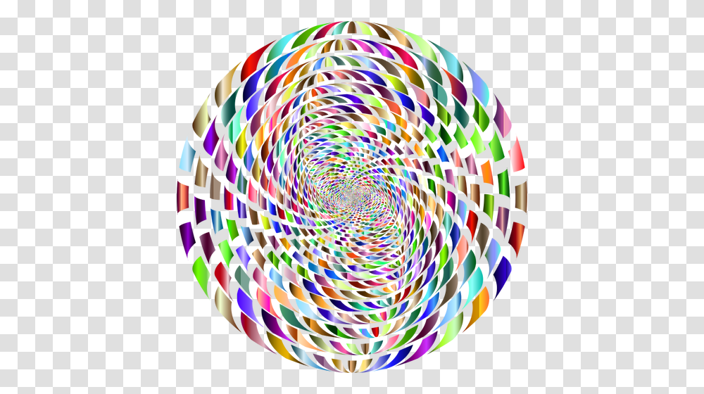 Vortex In Colors Circle, Balloon, Spiral, Sphere, Coil Transparent Png