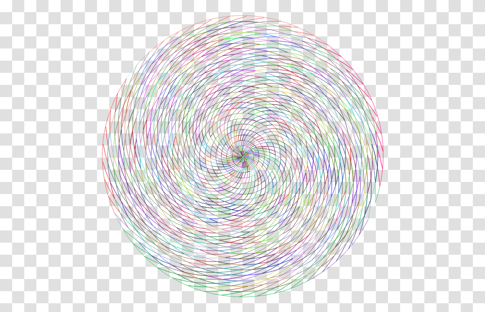 Vortex Line Art Prismatic No Background Free Svg Circle, Spiral, Rug, Coil Transparent Png