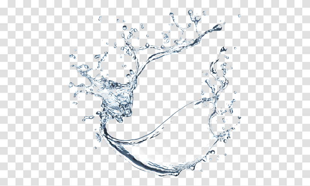 Voss Water For The Ultimate Purist Background Water Splash, Droplet, Snake, Animal, Beverage Transparent Png