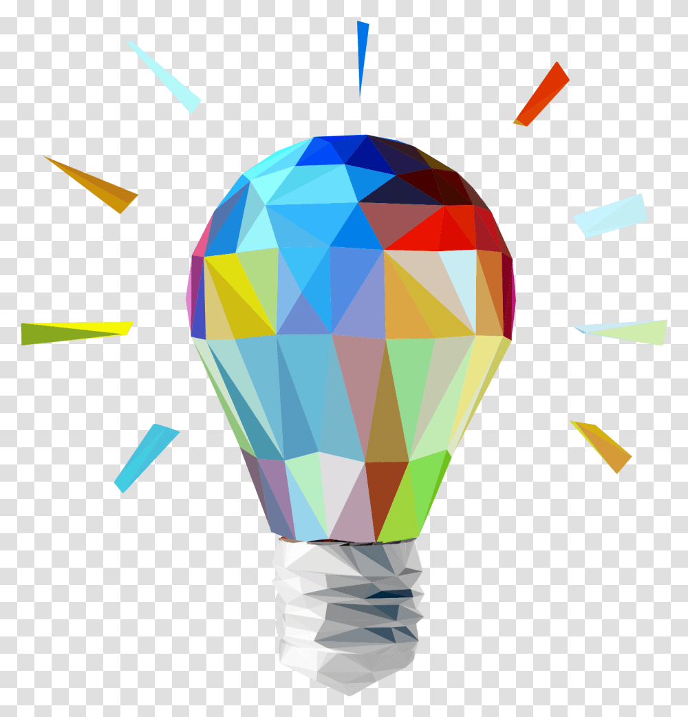 Vosshare An Idealight Bulbvos Means Youlet's Get Incandescent Light Bulb, Vehicle, Transportation, Balloon, Aircraft Transparent Png