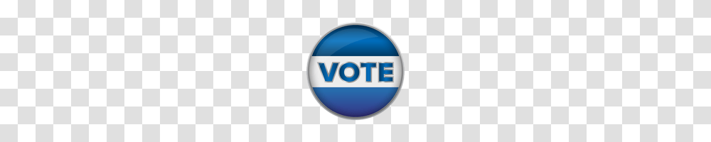 Vote Blue Badge Clip Art, Logo, Trademark, Word Transparent Png