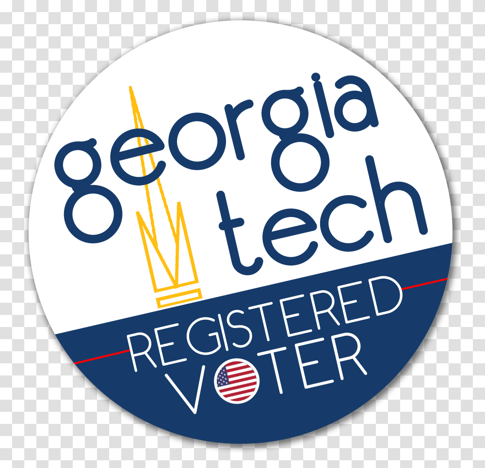 Vote Button Circle, Logo, Trademark Transparent Png