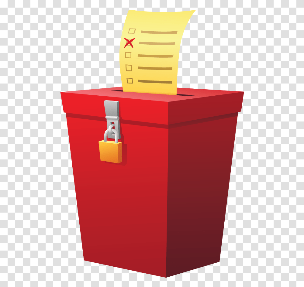 Vote Clipart Voting Box, Mailbox, Letterbox, Appliance, Carton Transparent Png